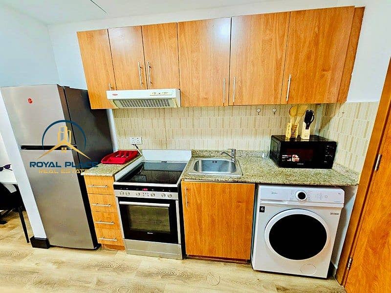 Fully Furnished | Spacious Studio | Ready to Move