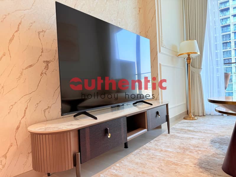 Pool View | Elegant High-End Apartment - Image 7