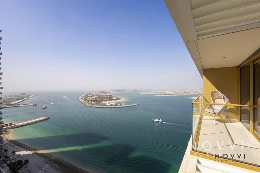 Elie Saab|Fully Furnished|Palm View| Ready to Move