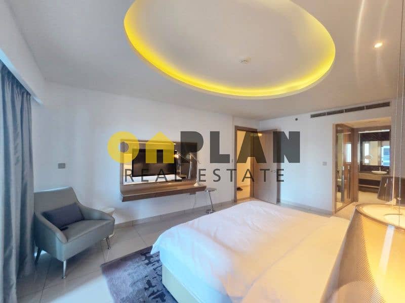 Luxury 1BR Furnished | Easy Access High Floor | Pool View