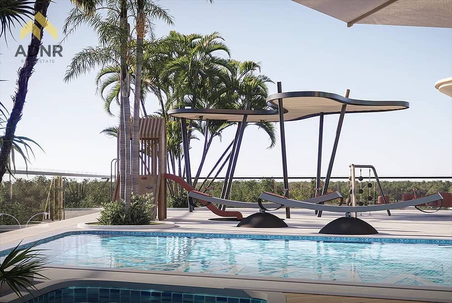 Luxury one-bedroom resort-style apartment | Private pool | Semi-furnished | 1% down payment over 70 months - Image 8