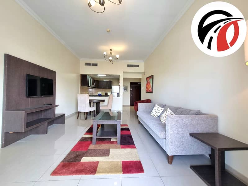 Fully furnished 1 bhk apartment/ spacious layout/ antique interior/ affordable price 70k/ arjan