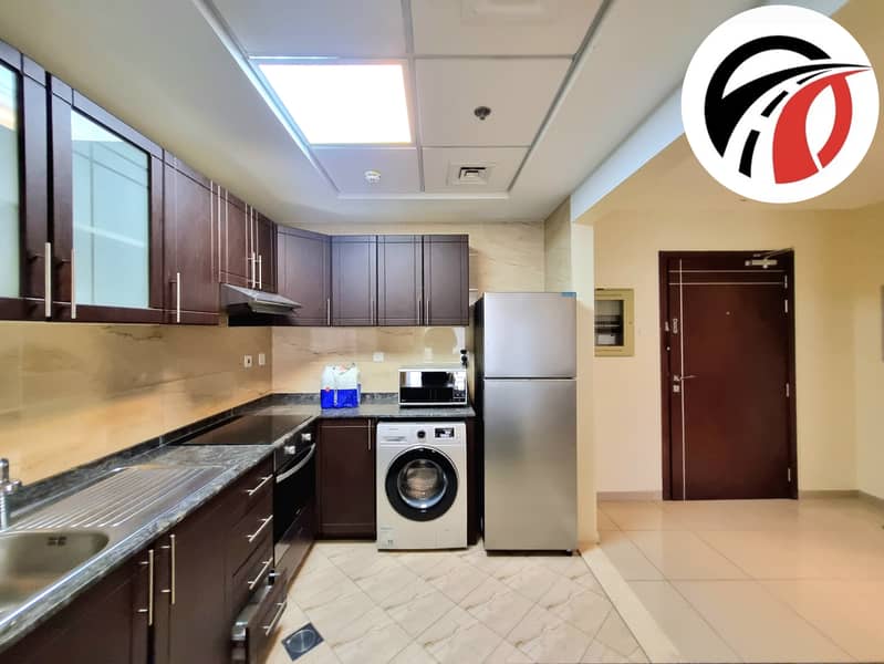 Fully furnished 1 bhk apartment/ spacious layout/ antique interior/ affordable price 70k/ arjan - Image 11