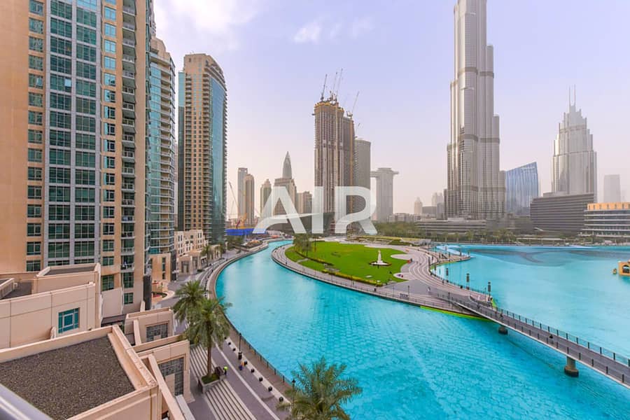 Full Fountain and Burj Khalifa View - Image 7
