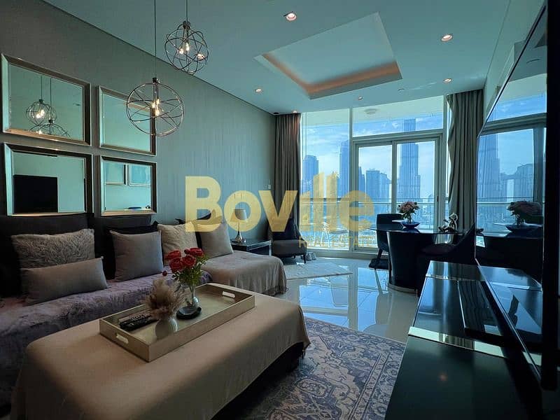 High Floor | Full Burj Khalifa View | Vacant 2BR