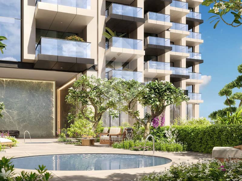 Luxury 1BR Apartment | Front View - Creek and MBR - Image 9