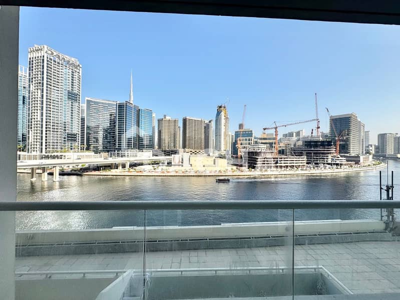 Available | Unfurnished | Canal/Burj Khalifa View
