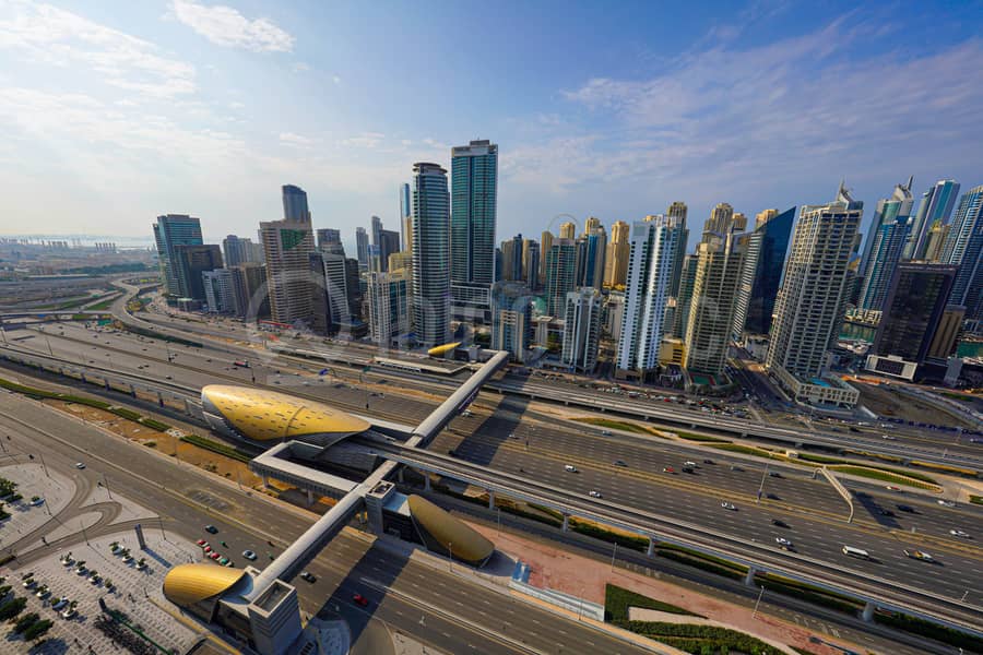 Spacious 2BR with Open Marina View | Near Metro | 125K - Image 7