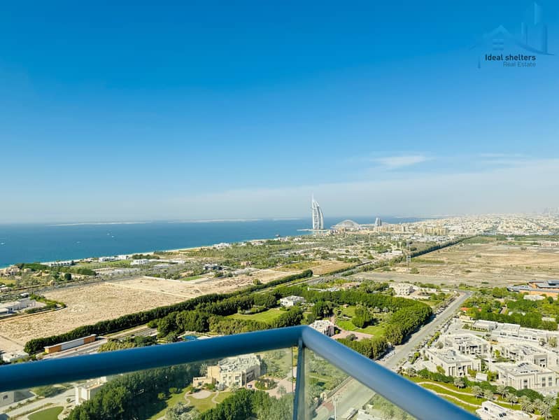 3BR PENTHOUSE Sea View Furnished Dewa Included - Image 16