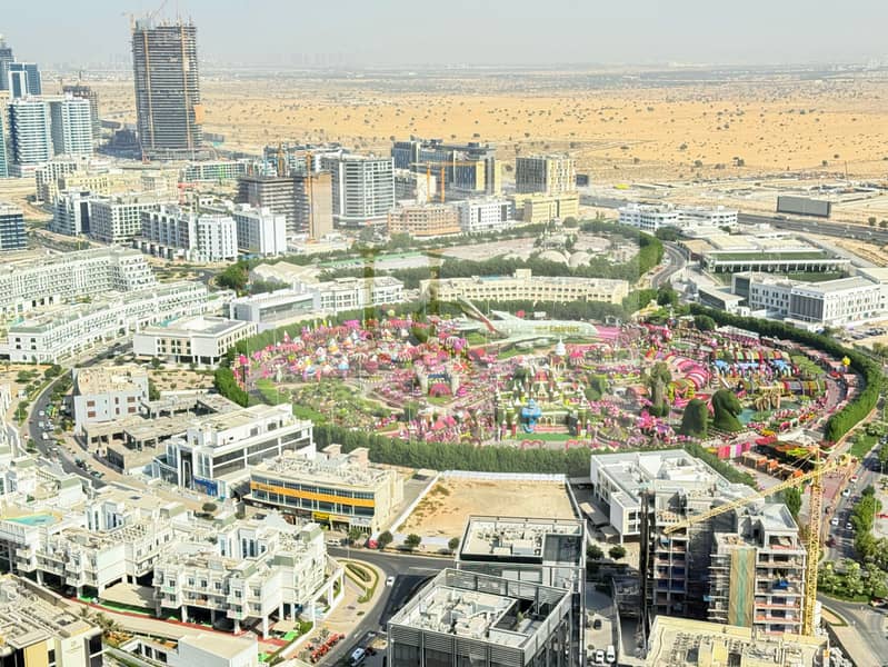 LAYOUT | SEMI FURNISHED | FULL MIRACLE GARDEN VIEW - Image 23