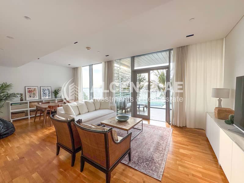 Fully Furnished 2BR Plus Maid's Room | Sea View