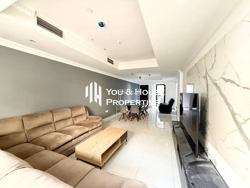 Luxury-Fully Furnished 3-Bed + Maid | Spacious Layout | Premium Living