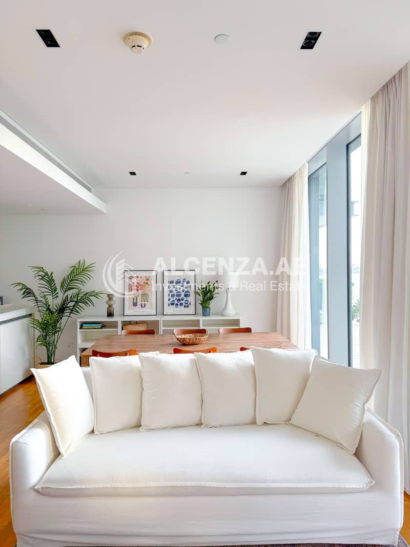 Fully Furnished 2BR Plus Maid's Room | Sea View