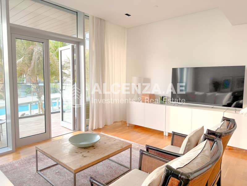 Fully Furnished 2BR Plus Maid's Room | Sea View