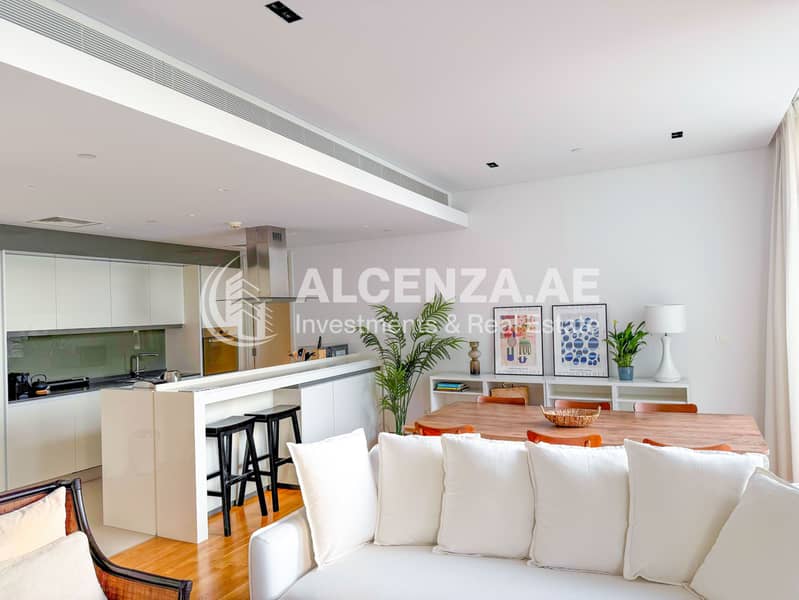 Fully Furnished 2BR Plus Maid's Room | Sea View