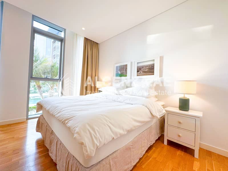 Fully Furnished 2BR Plus Maid's Room | Sea View - Image 12