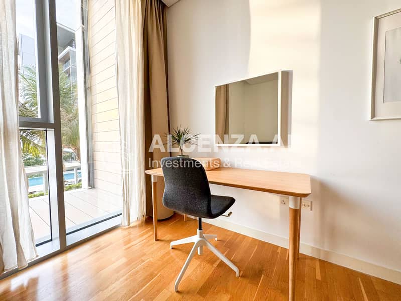 Fully Furnished 2BR Plus Maid's Room | Sea View - Image 18