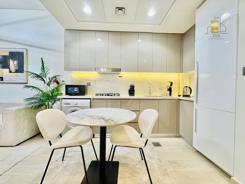 Full Luxury Furnished | Premium 1 B/R | Chiller Free | All Amenities | Pool View