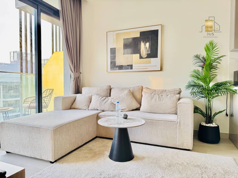 Full Luxury Furnished | Premium 1 B/R | Chiller Free | All Amenities | Pool View - Image 7