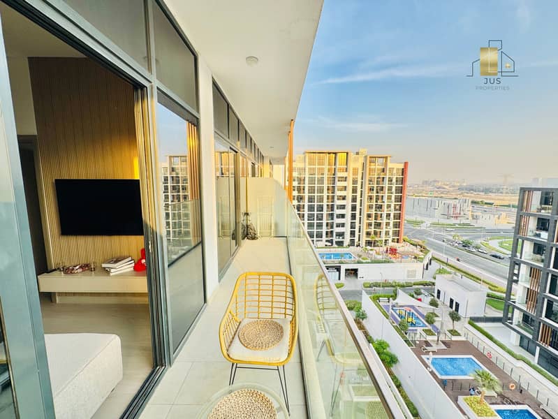 Full Luxury Furnished | Premium 1 B/R | Chiller Free | All Amenities | Pool View - Image 15