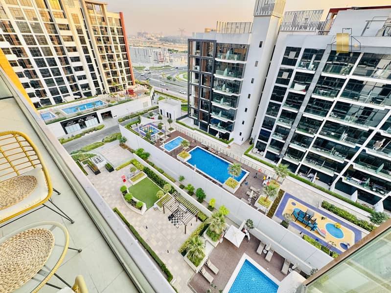 Full Luxury Furnished | Premium 1 B/R | Chiller Free | All Amenities | Pool View - Image 16