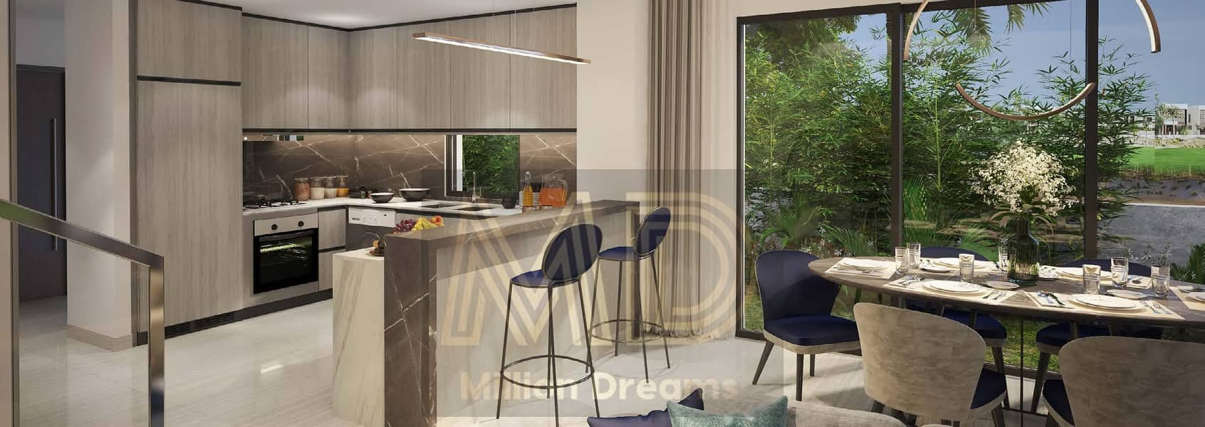 Single Row | Vastu-Compliant | Closed Kitchen | Storage Room | DAMAC Hills 1 Golf Course Community - Image 6