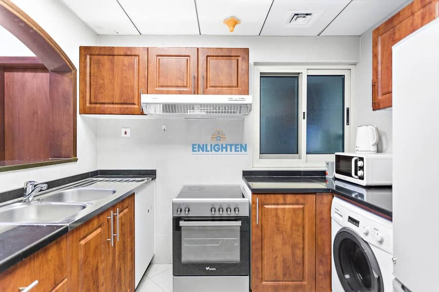 Fully furnished 1BR | Prime Location | Vacant