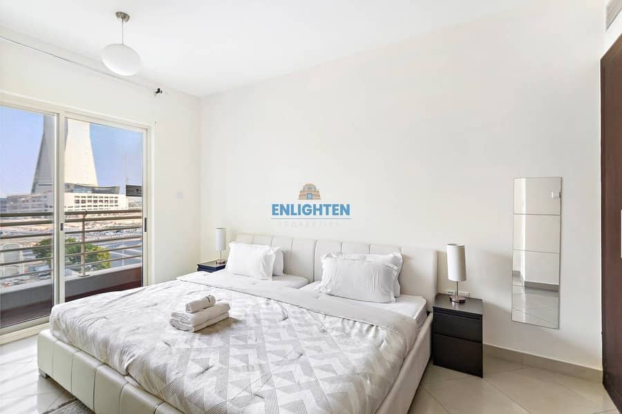 Fully furnished 1BR | Prime Location | Vacant