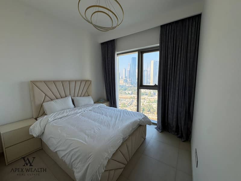 Zabeel view I Unfurnished | Mid floor