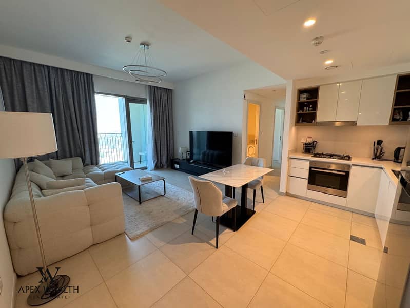 Zabeel view I Unfurnished | Mid floor