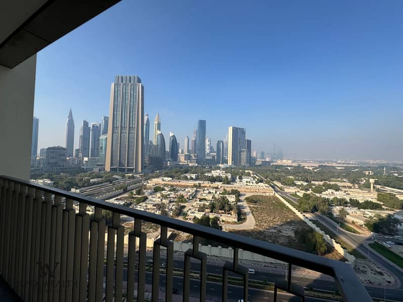 Zabeel view I Unfurnished | Mid floor - Image 13