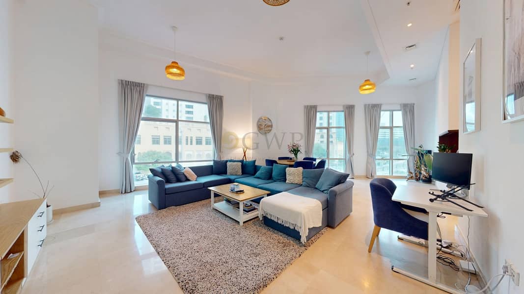 Private Courtyard | Unique Layout | Podium Level