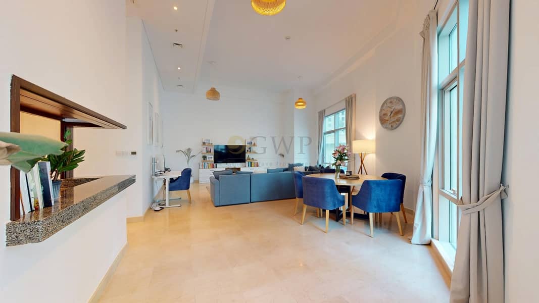 Private Courtyard | Unique Layout | Podium Level