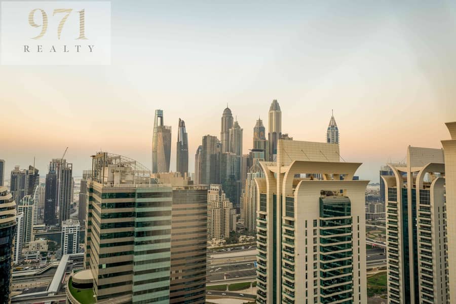 Magnificently Furnished | 5-BR Penthouse | Marina Skyline Views