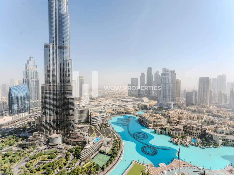 Full Burj Khalifa View | Prime Location | Vacant