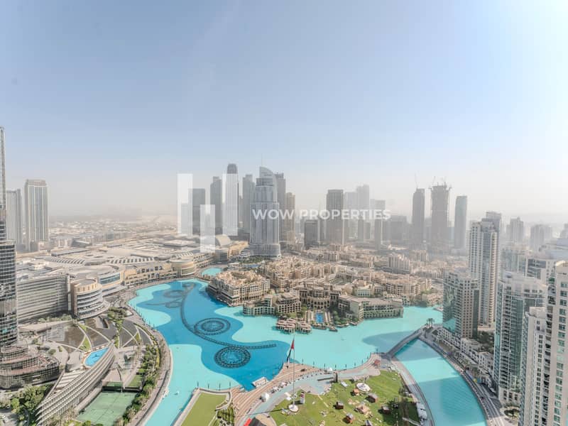 Full Burj Khalifa View | Prime Location | Vacant - Image 15