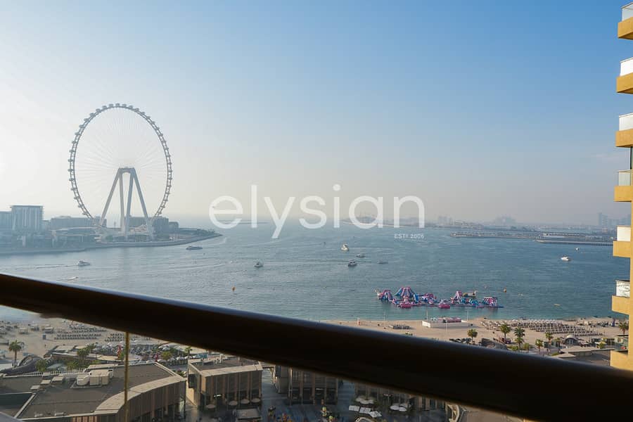 Luxury 2BR | Sea and Marina View | Fully Furnished