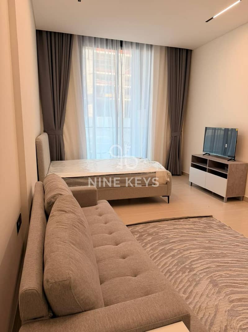 Massive Furnished Studio | Road View | Premium Amenities