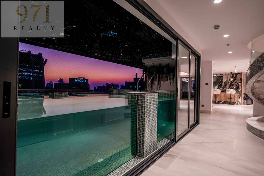 Magnificently Furnished | 5-BR Penthouse | Marina Skyline Views - Image 19