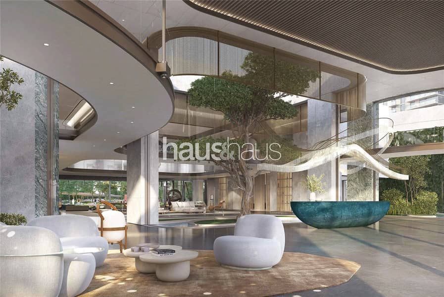 4BR + Maid | Burj + Park View | Best Corner Unit