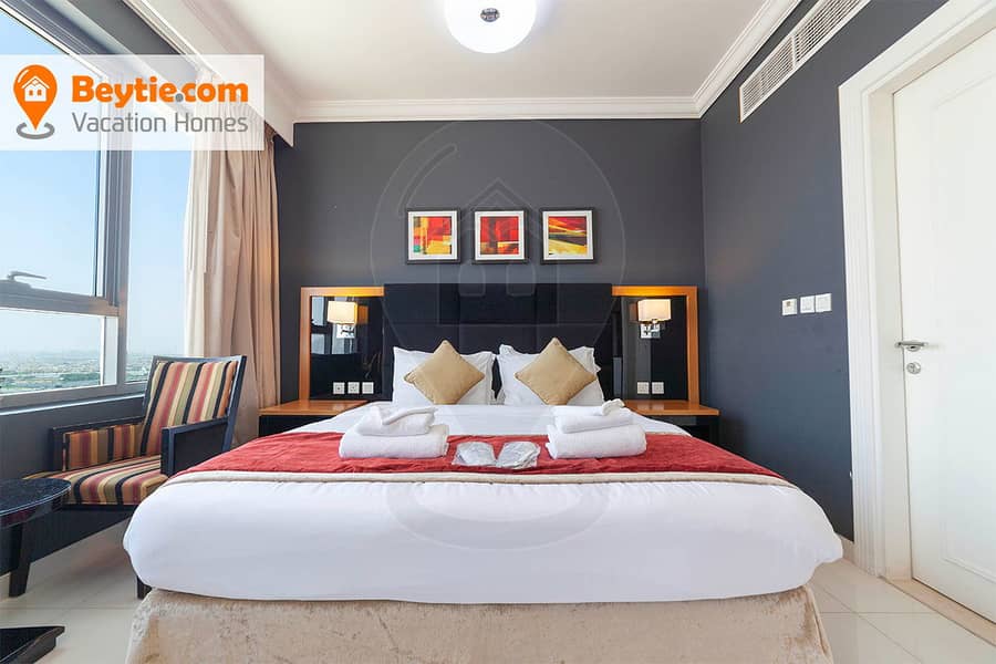 An Elegant Fully Furnished Studio Apartment in Capital Bay A, Business Bay