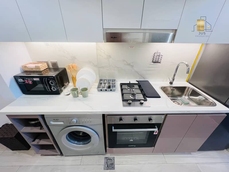 Fully Furnished | Cozy Studio | Chiller Free | 12 Cheque’s (Monthly Payment)