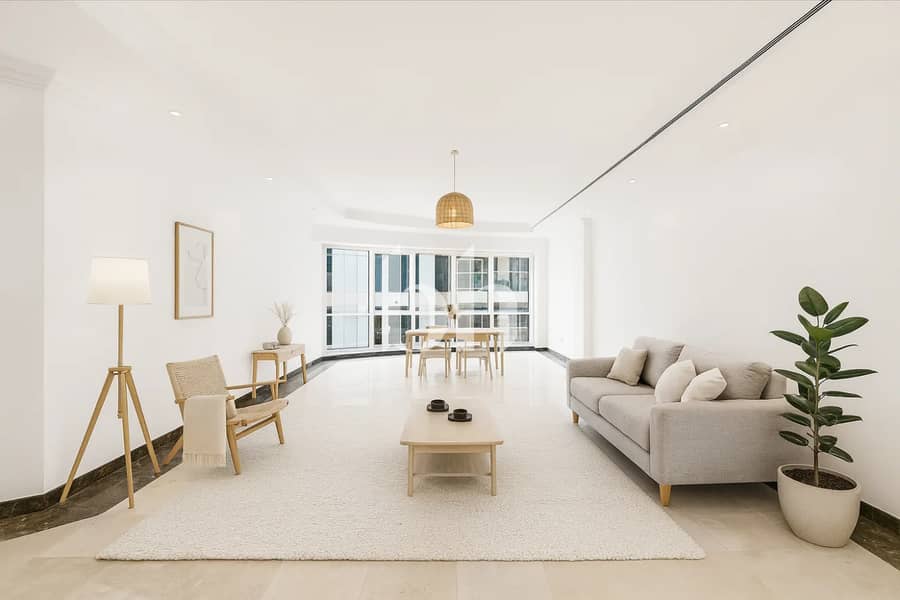 Sea View | Spacious Layout | Unfurnished - Image 14