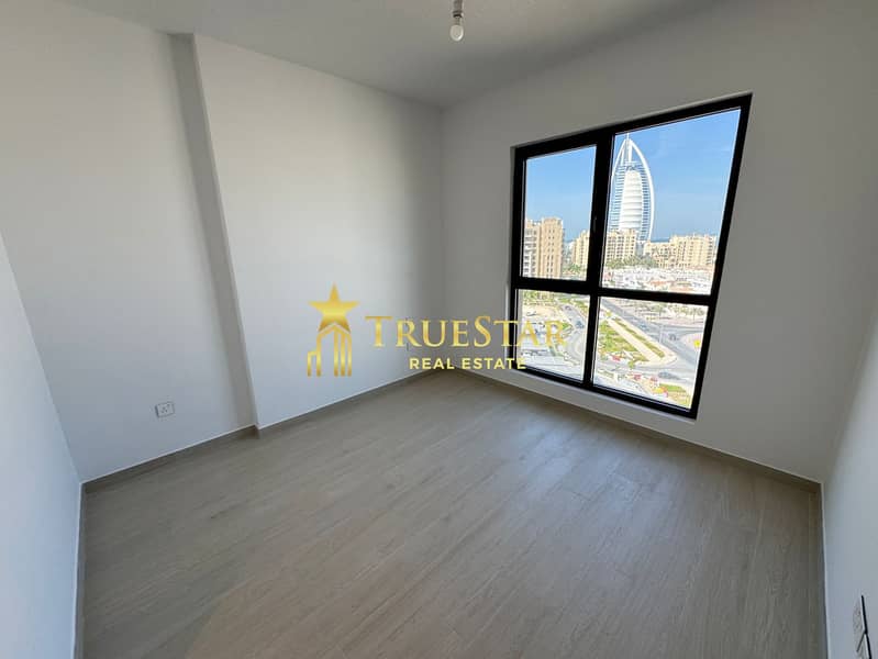 BRAND NEW 4BR MAIDS FULL SEA & BURJ AL ARAB VIEW SHARED POOL GYM - Image 10