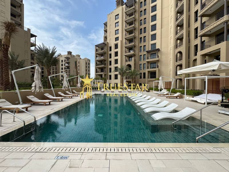 BRAND NEW 4BR MAIDS FULL SEA & BURJ AL ARAB VIEW SHARED POOL GYM - Image 23