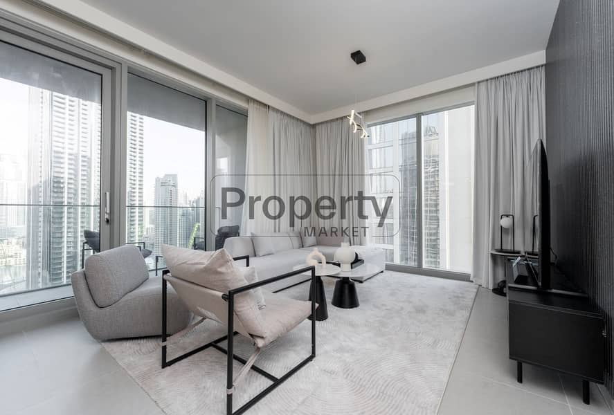 Meticulously-Furnished | Balcony | Fountain Views