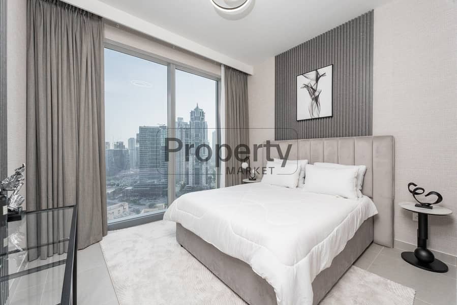 Meticulously-Furnished | Balcony | Fountain Views - Image 9