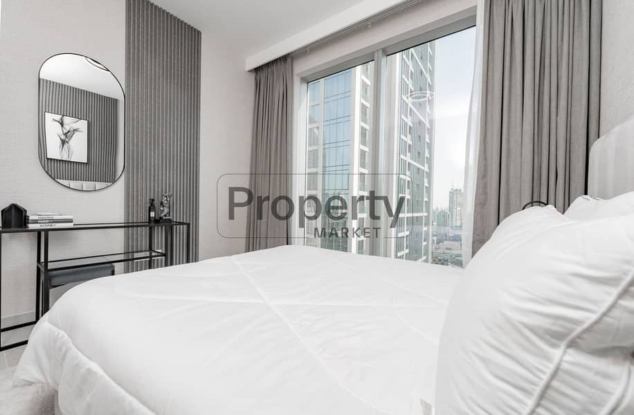 Meticulously-Furnished | Balcony | Fountain Views - Image 11