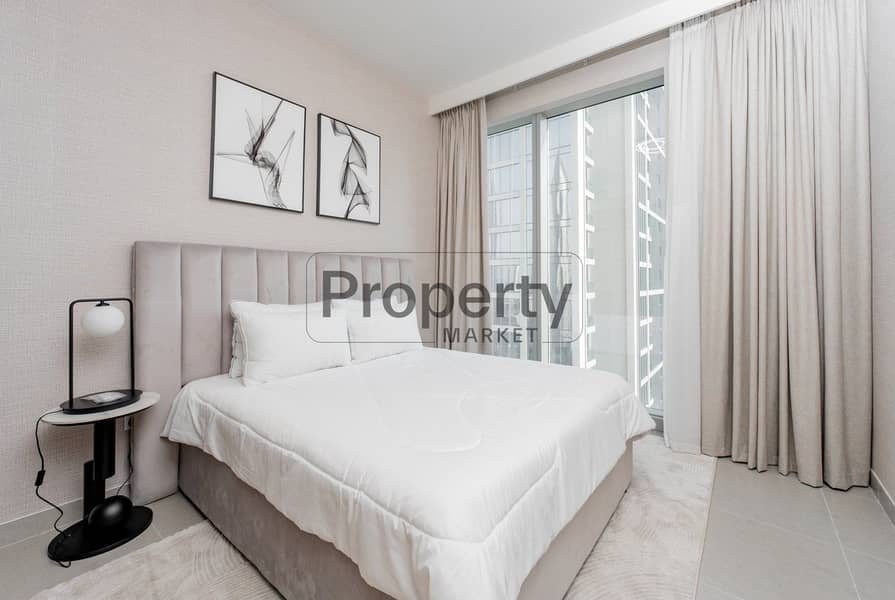 Meticulously-Furnished | Balcony | Fountain Views - Image 14