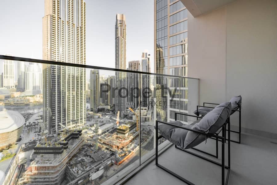 Meticulously-Furnished | Balcony | Fountain Views - Image 21
